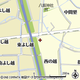 徳島県鳴門市大津町段関西の越34-1周辺の地図