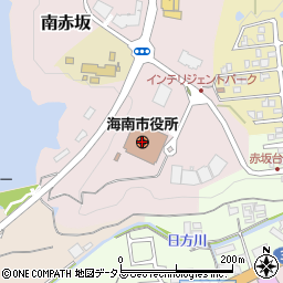 和歌山県海南市周辺の地図