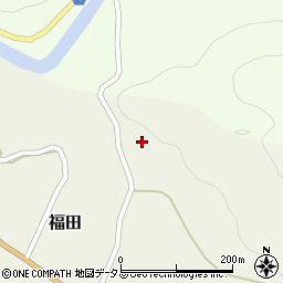 和歌山県海草郡紀美野町福田243周辺の地図