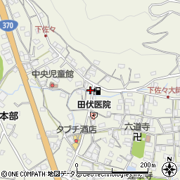 和歌山県海草郡紀美野町下佐々201周辺の地図