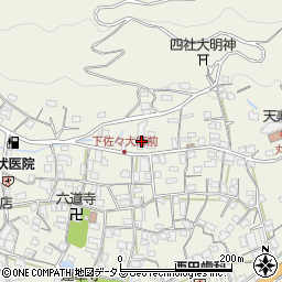 和歌山県海草郡紀美野町下佐々267周辺の地図