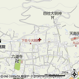 和歌山県海草郡紀美野町下佐々269周辺の地図