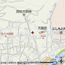 和歌山県海草郡紀美野町下佐々398周辺の地図