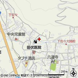 和歌山県海草郡紀美野町下佐々212周辺の地図