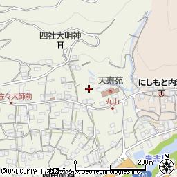和歌山県海草郡紀美野町下佐々398-2周辺の地図