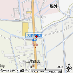 徳島県鳴門市大津町矢倉裏16周辺の地図