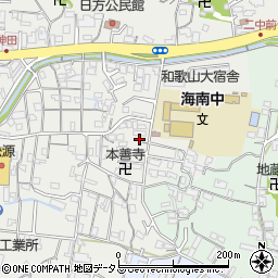 和歌山県海南市日方959周辺の地図