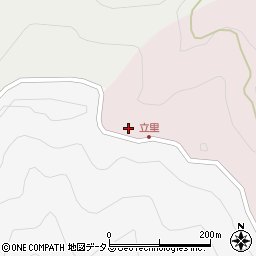 奈良県吉野郡野迫川村立里179周辺の地図