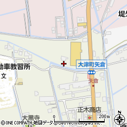 徳島県鳴門市大津町矢倉裏5周辺の地図