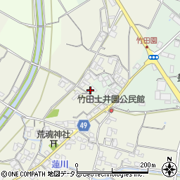 香川県三豊市豊中町笠田笠岡2521周辺の地図