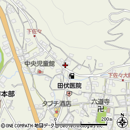 和歌山県海草郡紀美野町下佐々203周辺の地図