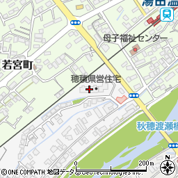 穂積県営住宅周辺の地図