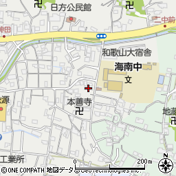 和歌山県海南市日方959-1周辺の地図