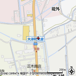 徳島県鳴門市大津町矢倉裏15-7周辺の地図