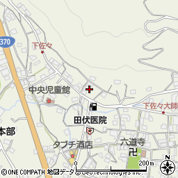 和歌山県海草郡紀美野町下佐々204周辺の地図