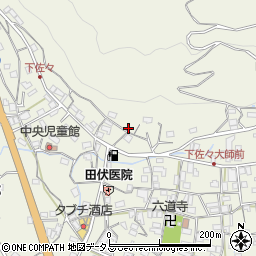 和歌山県海草郡紀美野町下佐々221周辺の地図