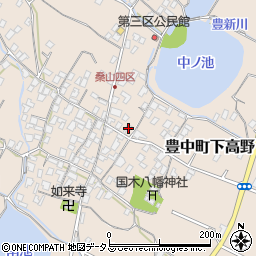 香川県三豊市豊中町下高野1510周辺の地図