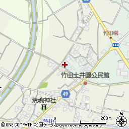 香川県三豊市豊中町笠田竹田1240周辺の地図