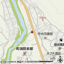和歌山県海草郡紀美野町下佐々150-2周辺の地図