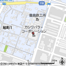 株式会社カシワバラ・コーポレーション　山口営業所周辺の地図