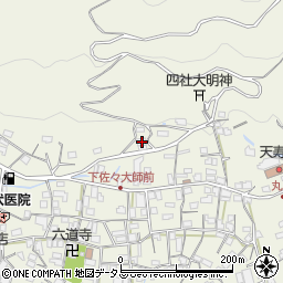 和歌山県海草郡紀美野町下佐々287-1周辺の地図