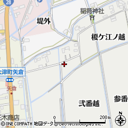 徳島県鳴門市大津町徳長榎ケ江ノ越76周辺の地図