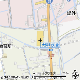 徳島県鳴門市大津町矢倉裏10-2周辺の地図