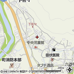 和歌山県海草郡紀美野町下佐々165-2周辺の地図