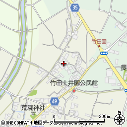 香川県三豊市豊中町笠田竹田1235周辺の地図