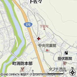 和歌山県海草郡紀美野町下佐々162-3周辺の地図