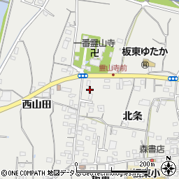 徳島県鳴門市大麻町板東北条5周辺の地図