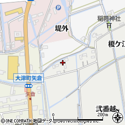 徳島県鳴門市大津町徳長榎ケ江ノ越85周辺の地図