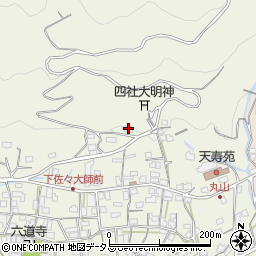 和歌山県海草郡紀美野町下佐々295-4周辺の地図