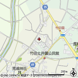 香川県三豊市豊中町笠田竹田1234周辺の地図