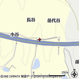 徳島県鳴門市大麻町萩原長谷周辺の地図
