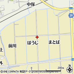 徳島県鳴門市大津町大幸ぼうじ周辺の地図