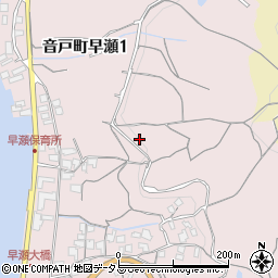 〒737-1215 広島県呉市音戸町早瀬の地図
