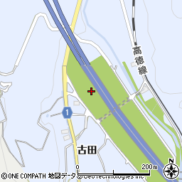 徳島県板野郡板野町大坂古田周辺の地図