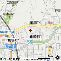 和歌山県海南市山崎町周辺の地図