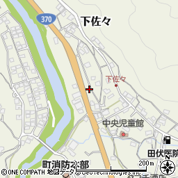 和歌山県海草郡紀美野町下佐々133-1周辺の地図