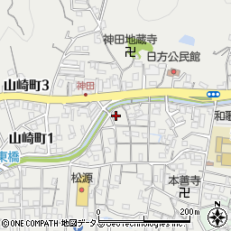 和歌山県海南市日方979-1周辺の地図