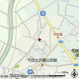 香川県三豊市豊中町笠田竹田1212周辺の地図