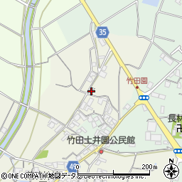 香川県三豊市豊中町笠田竹田1212-5周辺の地図