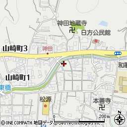 和歌山県海南市日方979-2周辺の地図