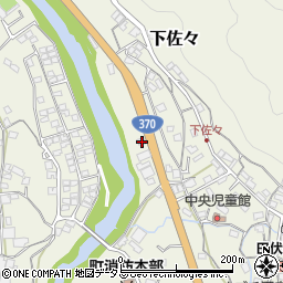 和歌山県海草郡紀美野町下佐々134-2周辺の地図