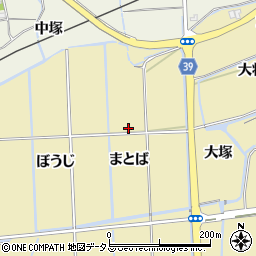 徳島県鳴門市大津町大幸まとば周辺の地図
