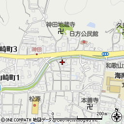 和歌山県海南市日方977周辺の地図