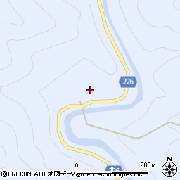 奈良県吉野郡上北山村小橡117周辺の地図