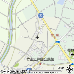香川県三豊市豊中町笠田竹田1212-2周辺の地図