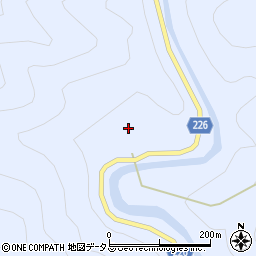 奈良県吉野郡上北山村小橡36周辺の地図